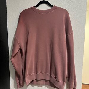 Abercrombie & Fitch Mauve Crew Neck Sweater